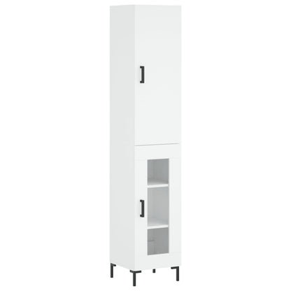 Skap Hvit 34,5x34x180 cm