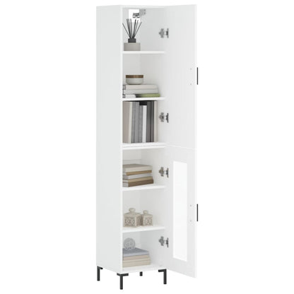 Skap Hvit 34,5x34x180 cm