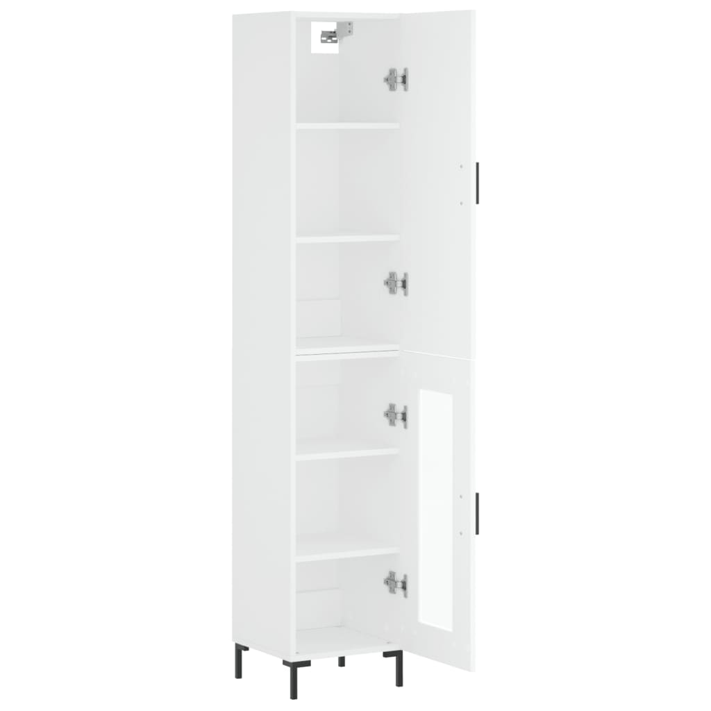 Skap Hvit 34,5x34x180 cm