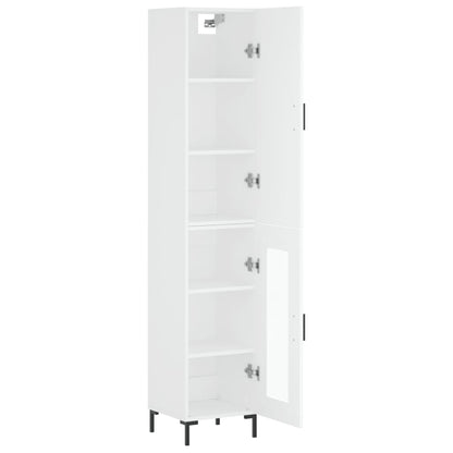Skap Hvit 34,5x34x180 cm