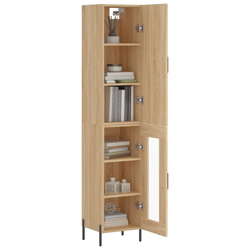 Skap Sonoma Eik 34,5x34x180 cm