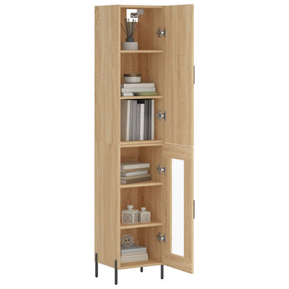 Skap Sonoma Eik 34,5x34x180 cm