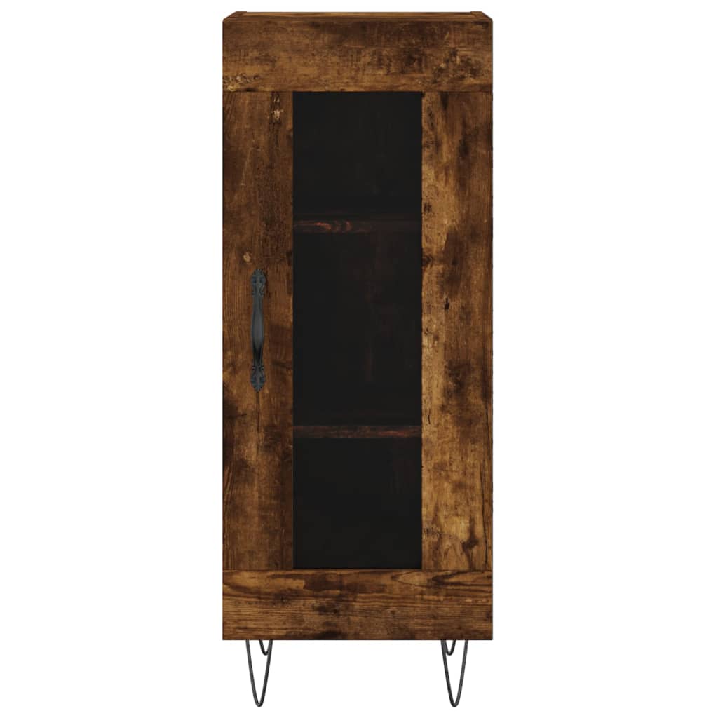 Skap Røkt Eik 34,5x34x180 cm