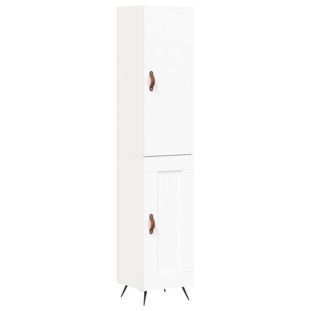 Skap Hvit 34,5x34x180 cm