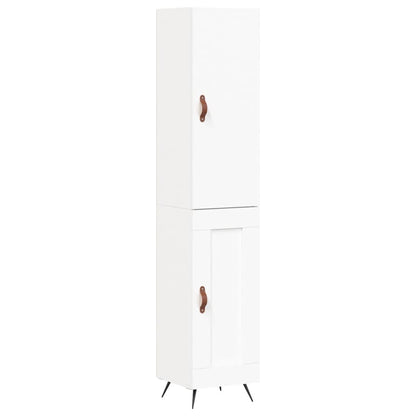 Skap Hvit 34,5x34x180 cm