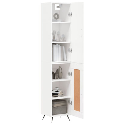 Skap Hvit 34,5x34x180 cm