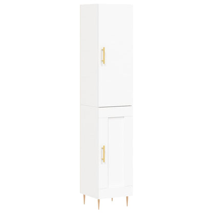Skap Hvit 34,5x34x180 cm