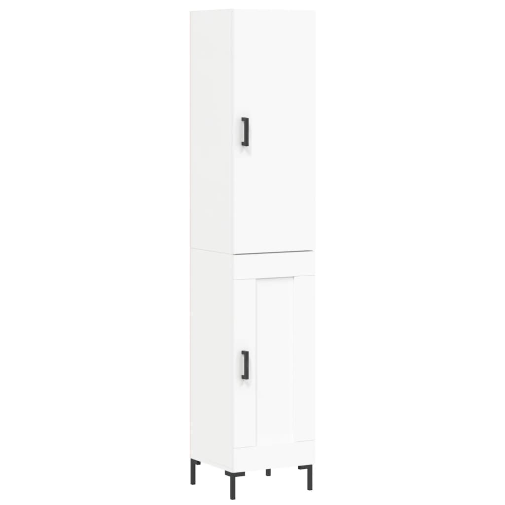Skap Hvit 34,5x34x180 cm
