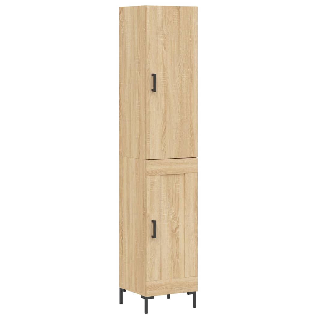 Skap Sonoma Eik 34,5x34x180 cm