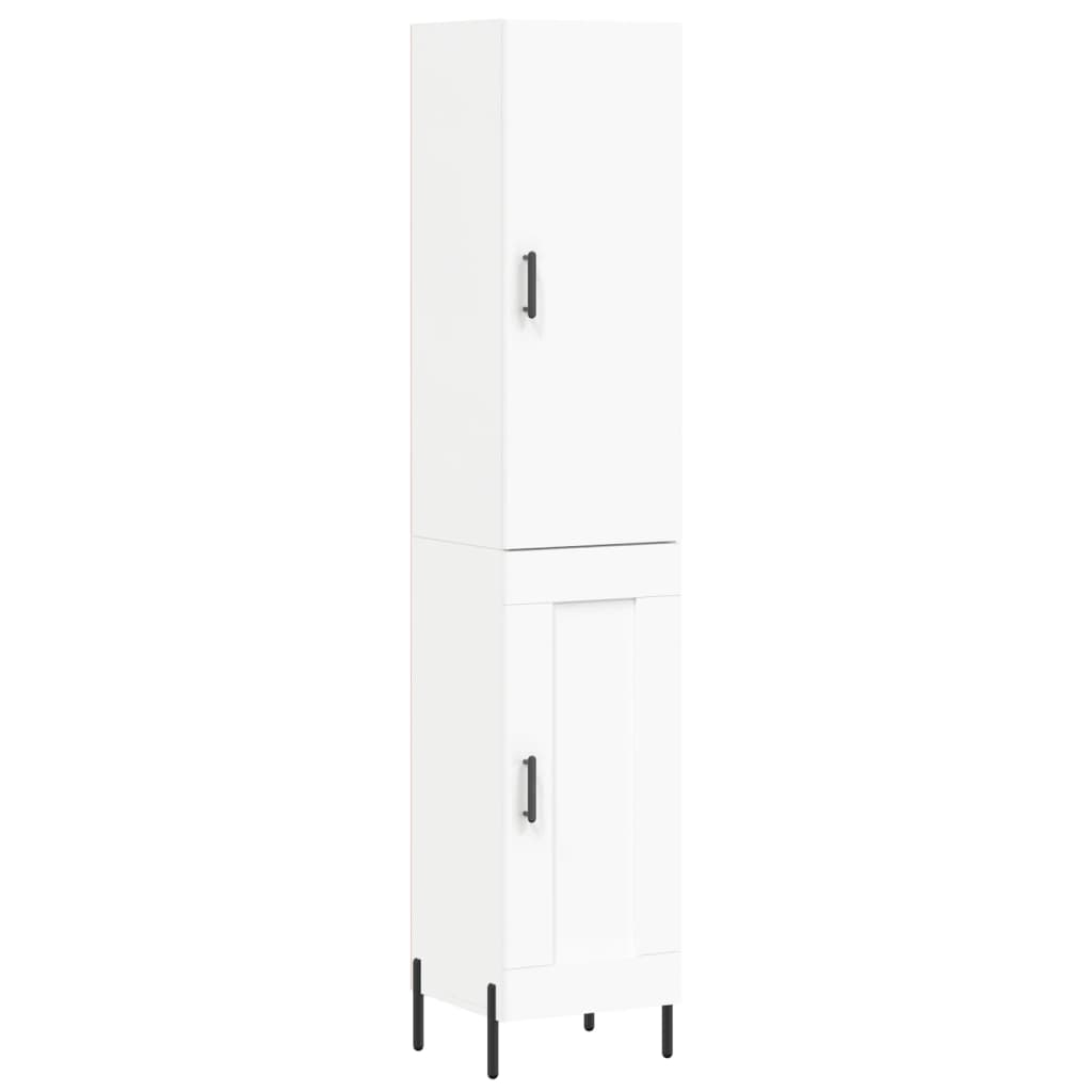Skap Hvit 34,5x34x180 cm