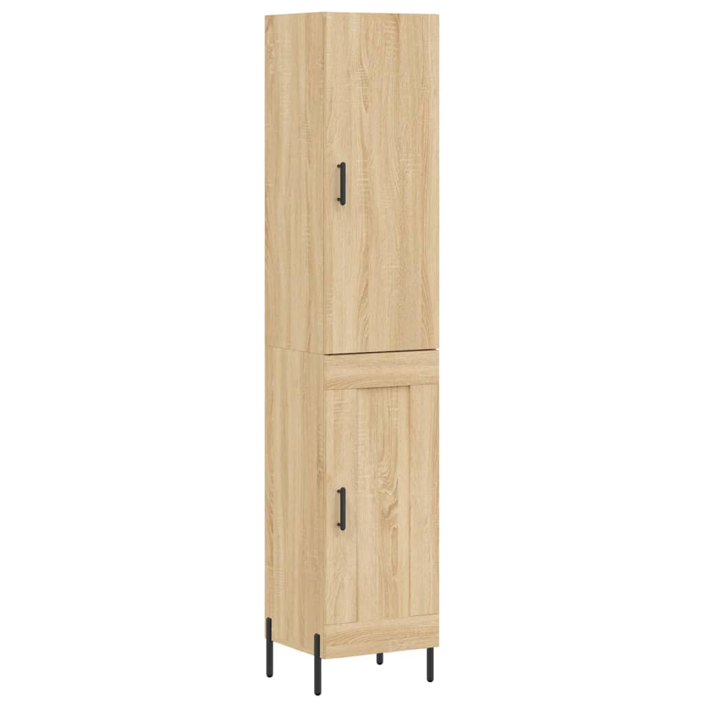 Skap Sonoma Eik 34,5x34x180 cm