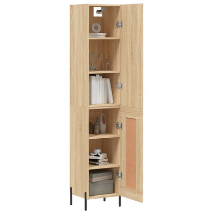 Skap Sonoma Eik 34,5x34x180 cm