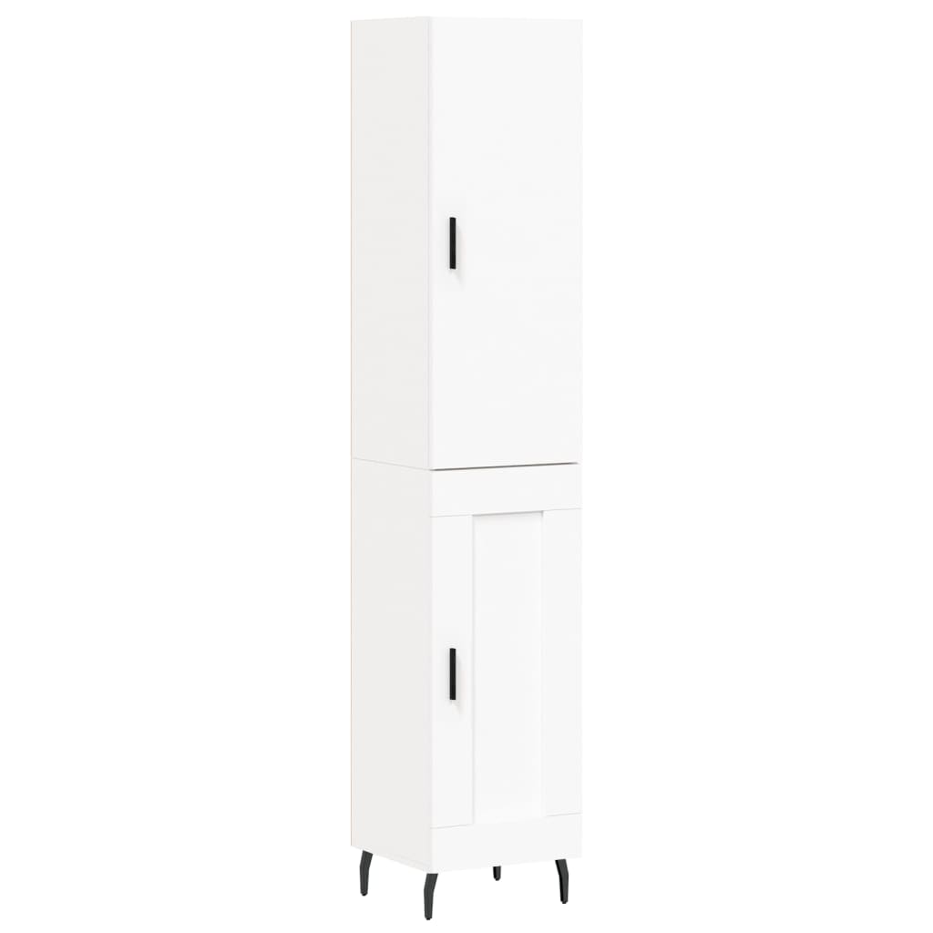 Skap Hvit 34,5x34x180 cm