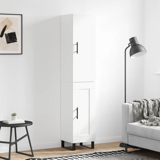 Skap Hvit 34,5x34x180 cm