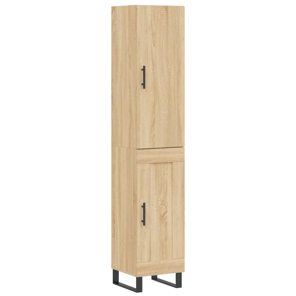 Skap Sonoma Eik 34,5x34x180 cm