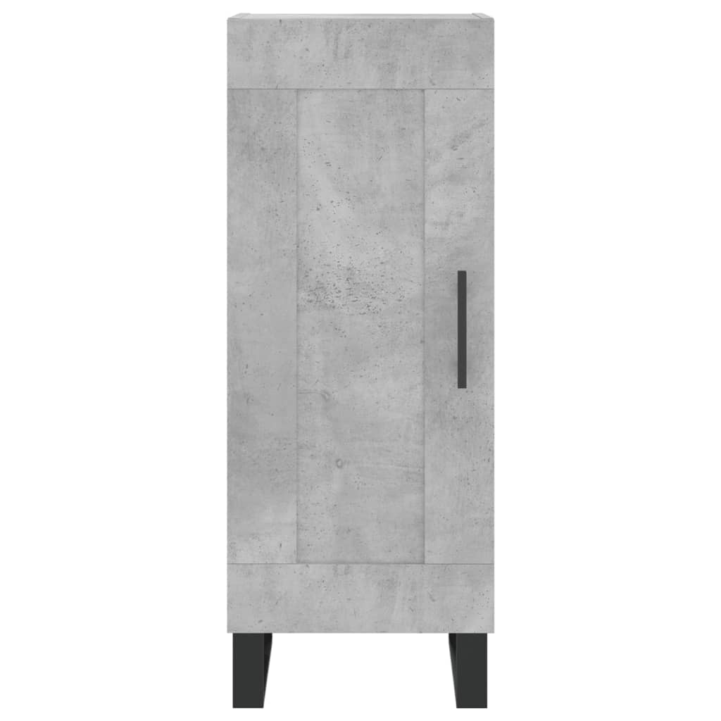 Skap Betonggrå 34,5x34x180 cm