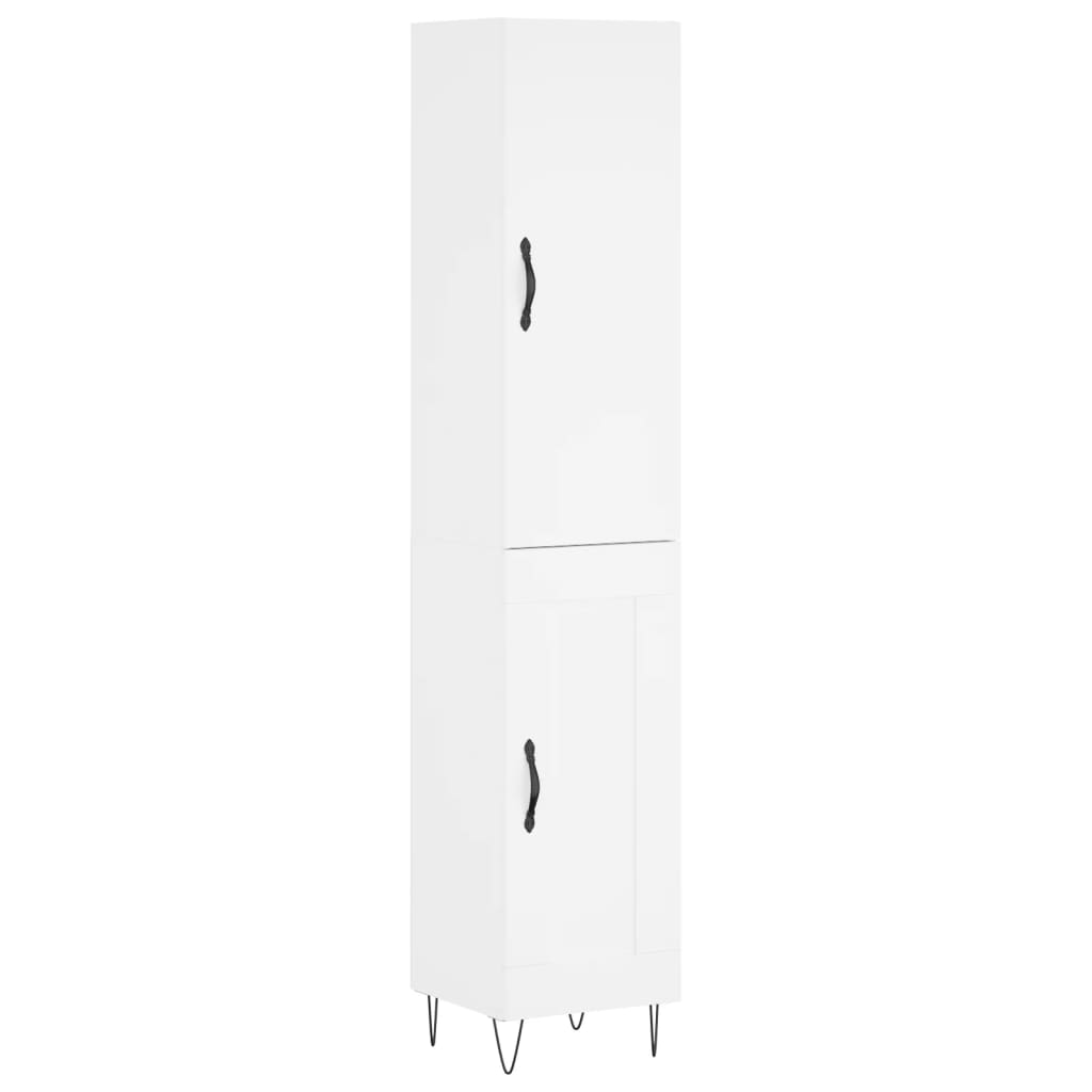 Skap Hvit 34,5x34x180 cm