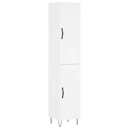 Skap Hvit 34,5x34x180 cm