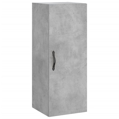 Skap Betonggrå 34,5x34x180 cm