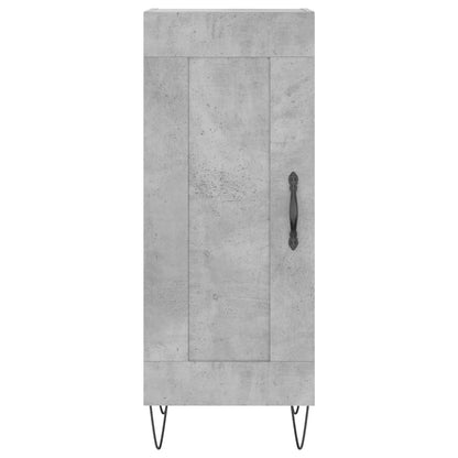 Skap Betonggrå 34,5x34x180 cm