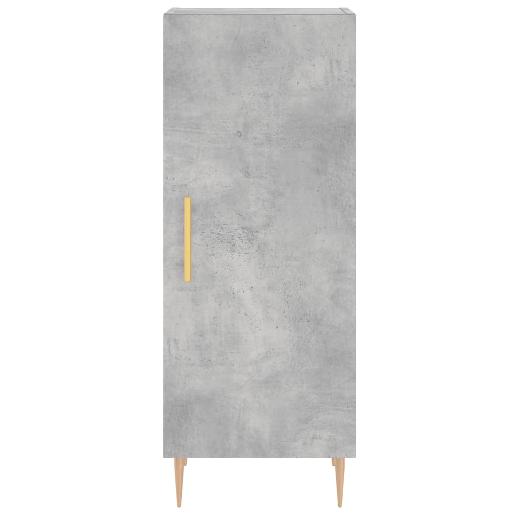Skap Betonggrå 34,5x34x180 cm