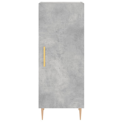 Skap Betonggrå 34,5x34x180 cm
