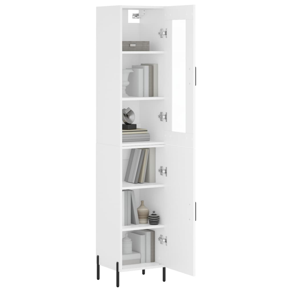 Skap Hvit 34,5x34x180 cm