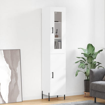 Skap Hvit 34,5x34x180 cm