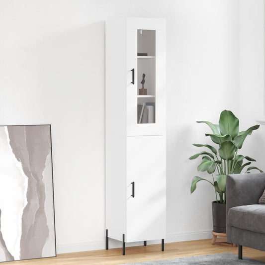 Skap Hvit 34,5x34x180 cm