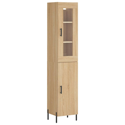 Skap Sonoma Eik 34,5x34x180 cm