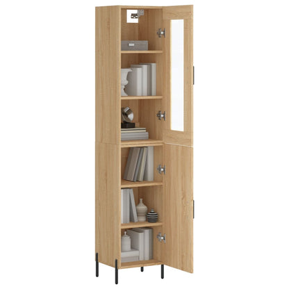 Skap Sonoma Eik 34,5x34x180 cm