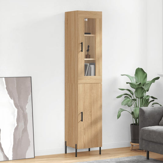 Skap Sonoma Eik 34,5x34x180 cm