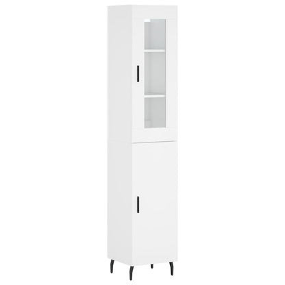 Skap Hvit 34,5x34x180 cm