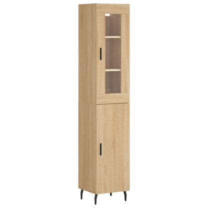 Skap Sonoma Eik 34,5x34x180 cm