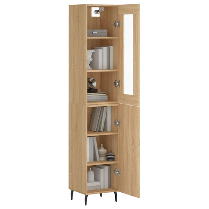 Skap Sonoma Eik 34,5x34x180 cm