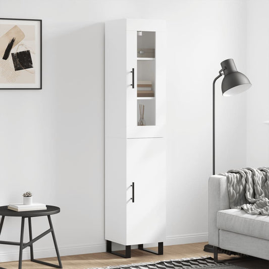 Skap Hvit 34,5x34x180 cm