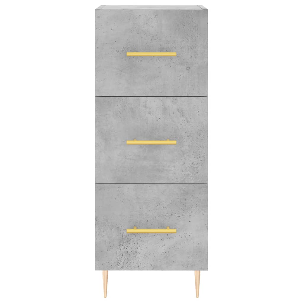 Skap Betonggrå 34,5x34x180 cm
