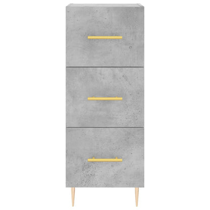 Skap Betonggrå 34,5x34x180 cm