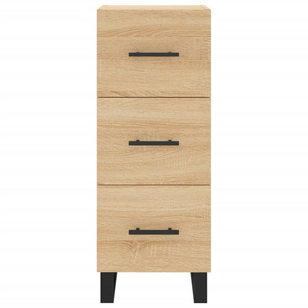 Skap Sonoma Eik 34,5x34x180 cm
