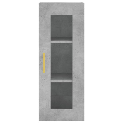 Skap Betonggrå 34,5x34x180 cm