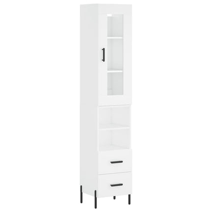 Skap Hvit 34,5x34x180 cm