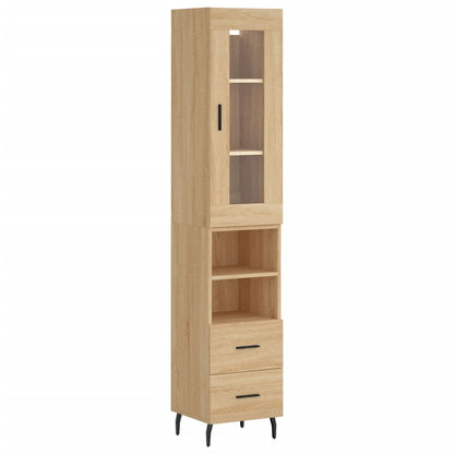 Skap Sonoma Eik 34,5x34x180 cm
