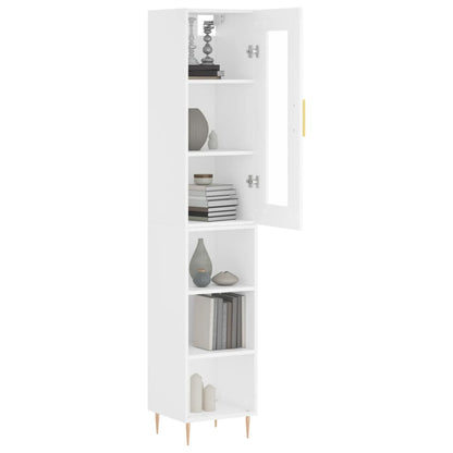 Skap Hvit 34,5x34x180 cm