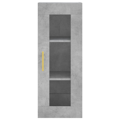 Skap Betonggrå 34,5x34x180 cm