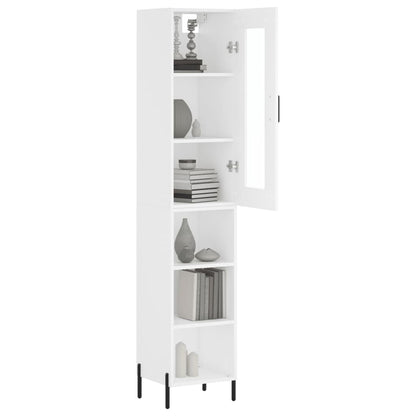Skap Hvit 34,5x34x180 cm