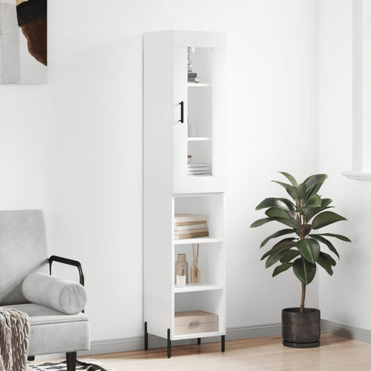 Skap Hvit 34,5x34x180 cm