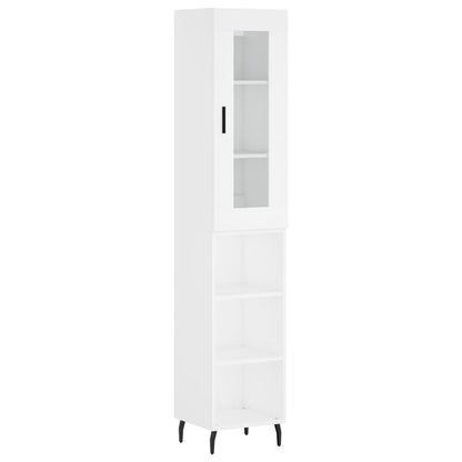 Skap Hvit 34,5x34x180 cm