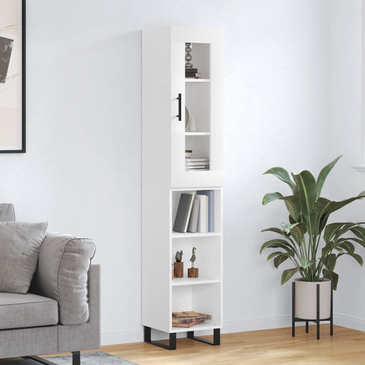 Skap Hvit 34,5x34x180 cm