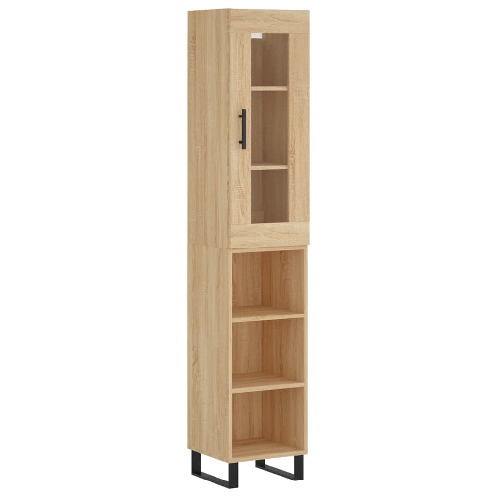 Skap Sonoma Eik 34,5x34x180 cm
