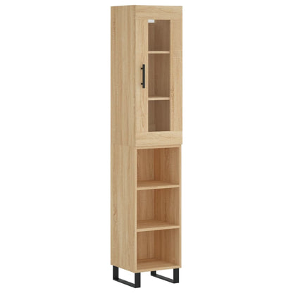 Skap Sonoma Eik 34,5x34x180 cm